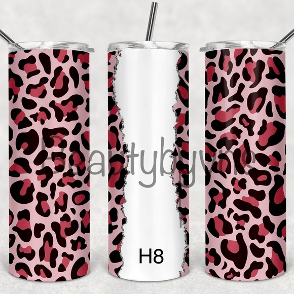 20oz leopard tumblers, custom orders - Picture 9 of 11